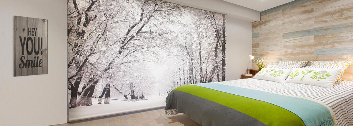 Tu foto en las cortinas de tu ventana